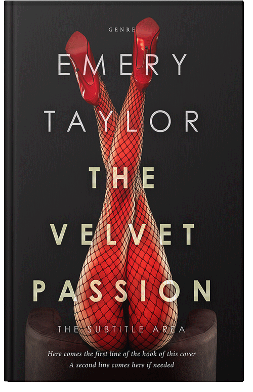 Front view of Premade Erotica Book Cover - Cocoa Brown