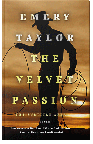 Pre Made Book Cover Copper