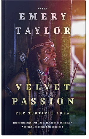 Pre Made Book Cover Mirage