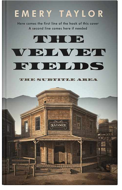 Front view of Premade Historical Book Cover - Eagle