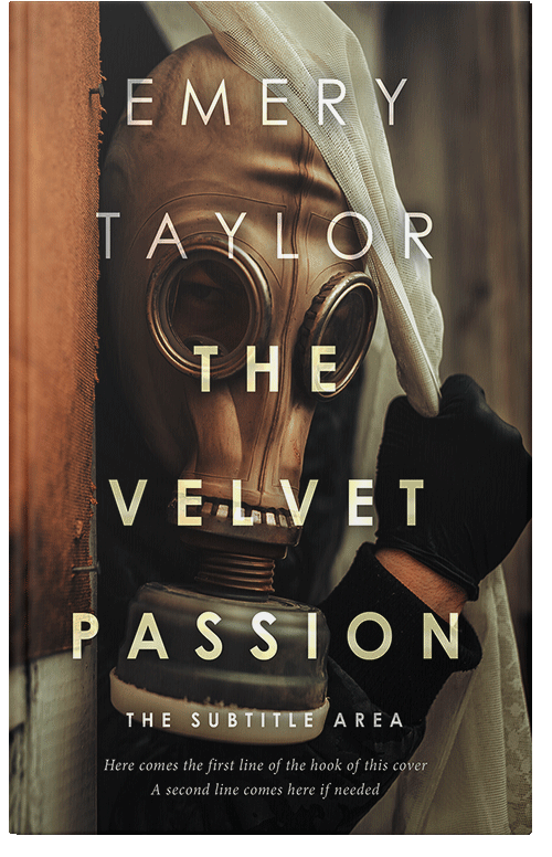 Front view of Premade Mystery & Thriller & Suspense Book Cover - Zeus