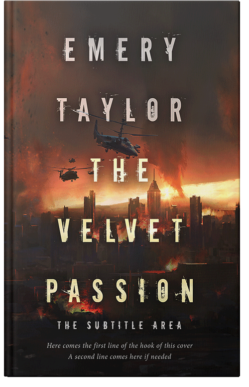 Front view of Premade Mystery & Thriller & Suspense Book Cover - Zeus