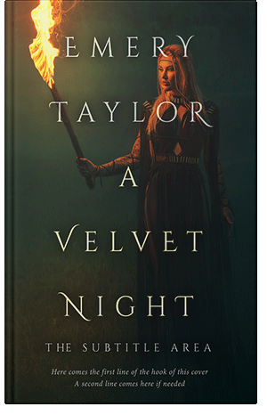 Premade Book Cover Rangoon Green