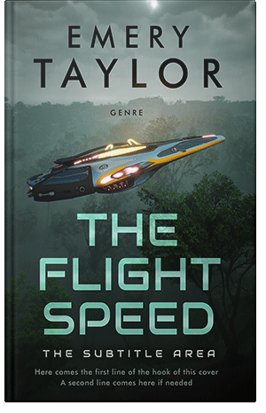 Premade Book Cover Racing Green