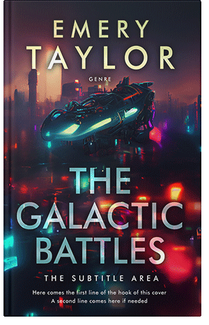 Pre Made Book Cover Mirage