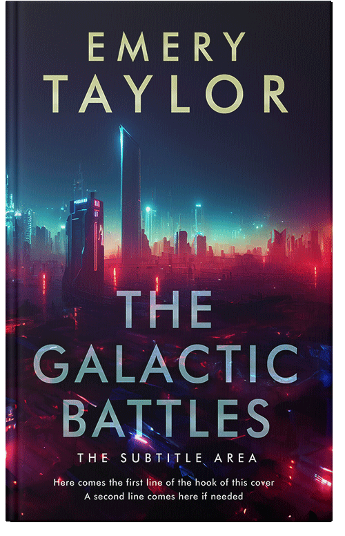 Front view of Premade Science Fiction Book Cover - Haiti