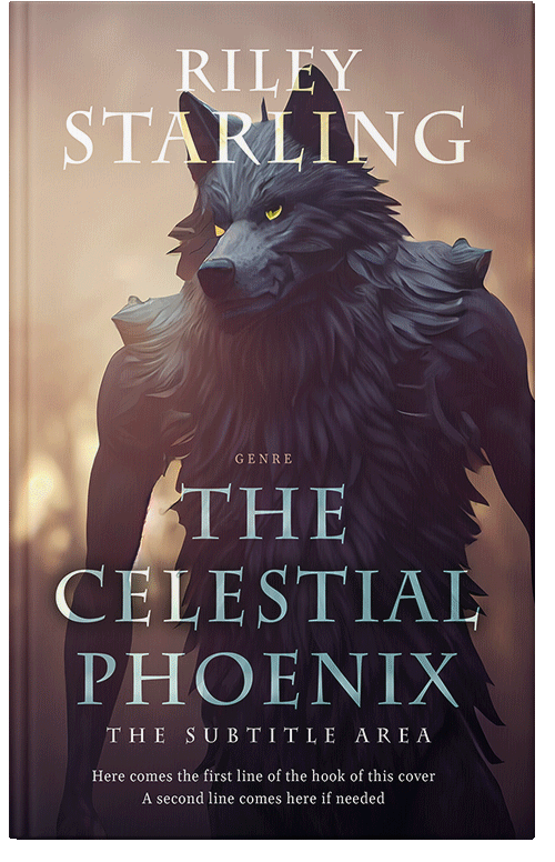 Front view of Premade Fantasy Book Cover - Rodeo Dust