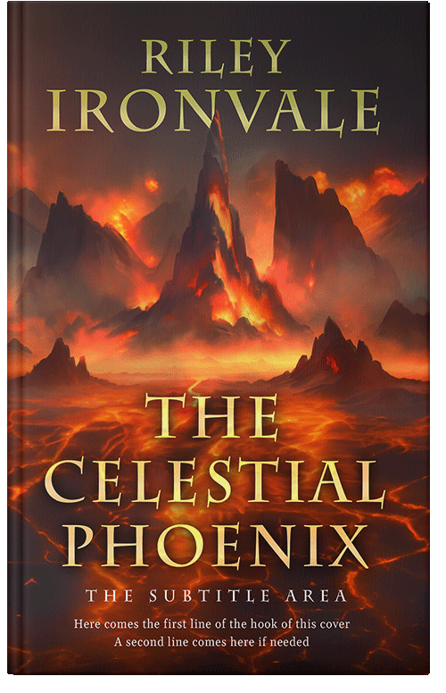 Front view of Premade Fantasy Book Cover - Cedar