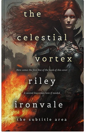 Premade Book Cover Night Rider