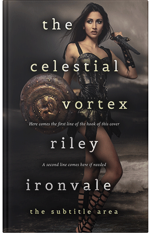 Premade Book Cover Cod Gray