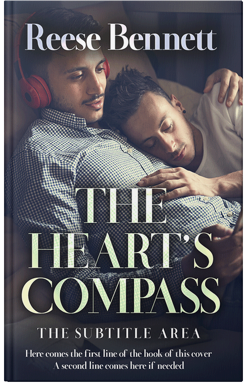 Front view of Premade Romance Book Cover - Charade