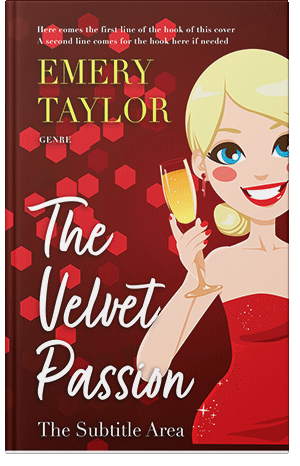 Premade Book Cover Apricot