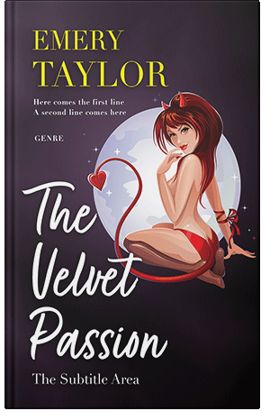 Pre Made Book Cover Cameo