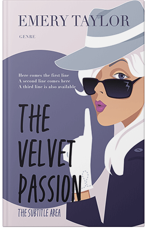 Premade Book Cover Storm Gray