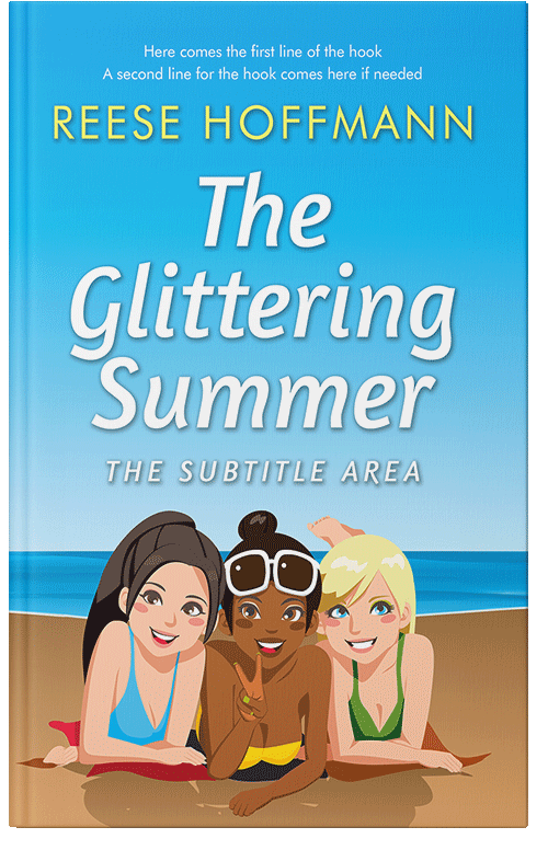 Front view of Premade Teen & Young Adult Book Cover - Brandy