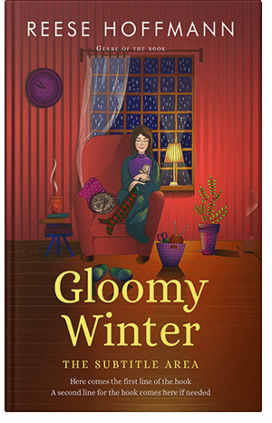 Pre Made Book Cover Peanut