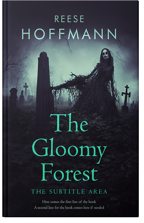 Front view of Premade Horror Book Cover - Gulf Stream