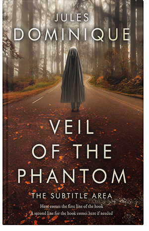 Pre Made Book Cover Cocoa Bean