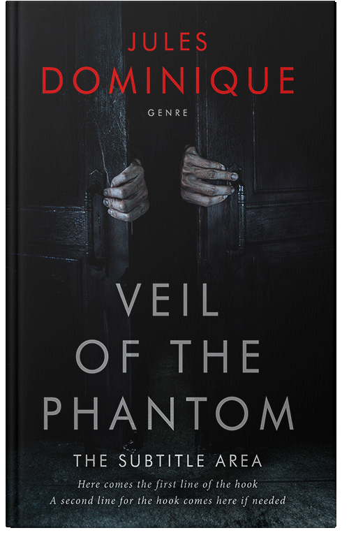 Front view of Premade Mystery & Thriller & Suspense Book Cover - Woodsmoke