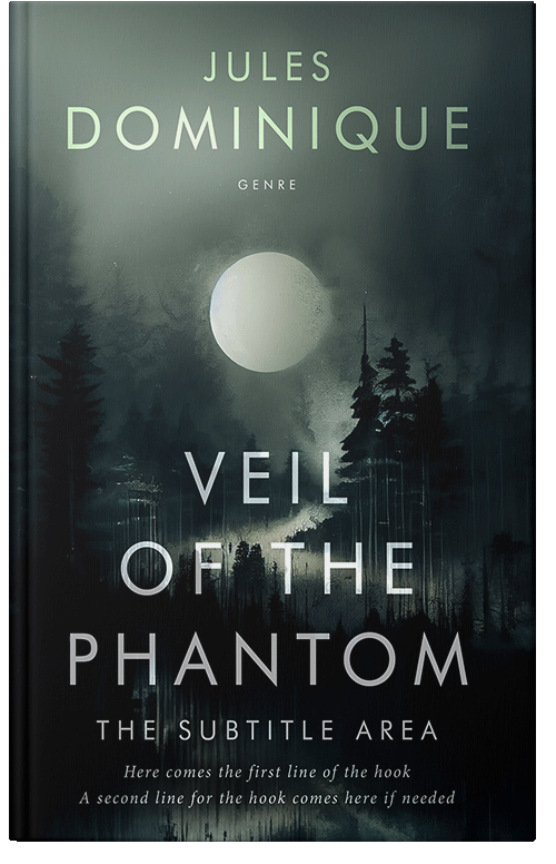 Front view of Premade Horror Book Cover - Bunker