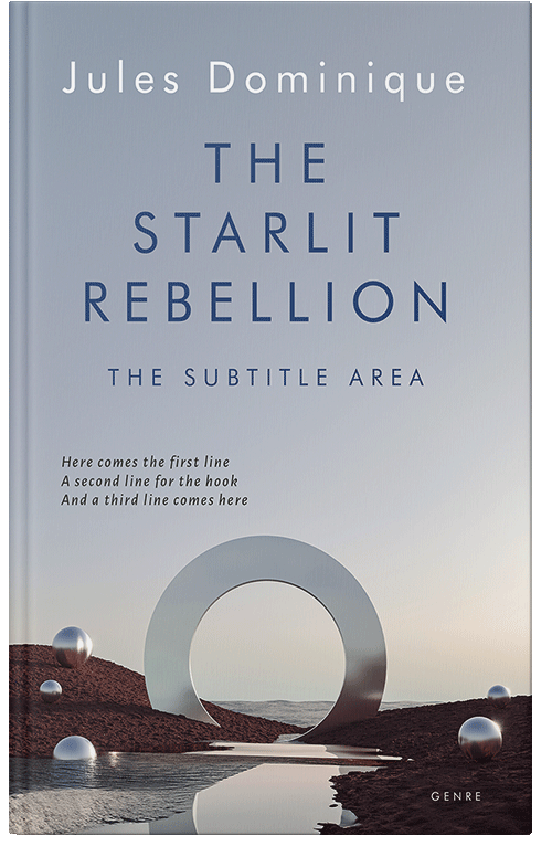 Front view of Premade Science Fiction Book Cover - Bombay