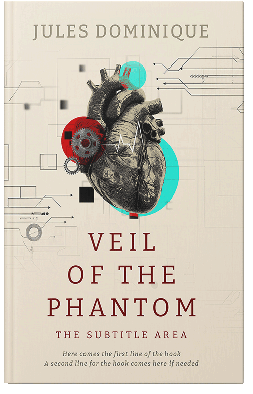 Front view of Premade Science Fiction Book Cover - Merino #32604 | BookCoverZone