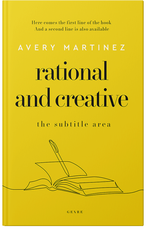 Front view of Premade Literary Fiction Book Cover - Corn