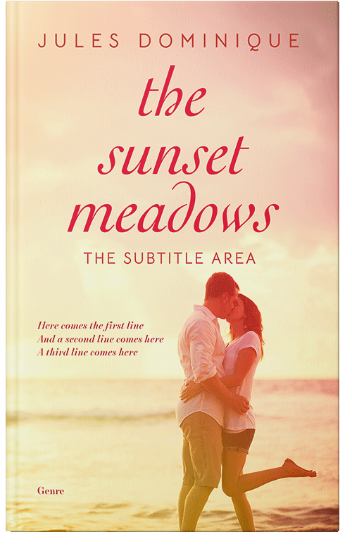 Front view of Premade Romance Book Cover - Astra