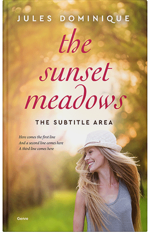 Pre Made Book Cover Tussock