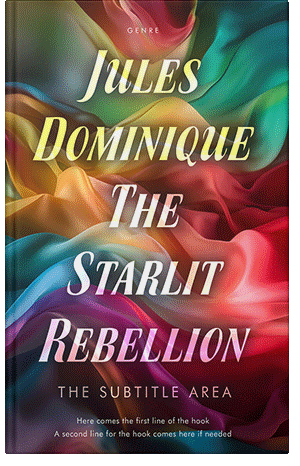 Pre Made Book Cover Taupe