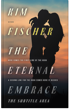 Pre Made Book Cover Cocoa Brown