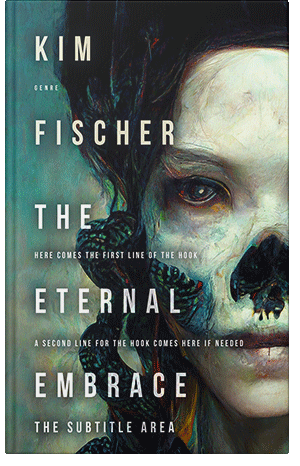 Pre Made Book Cover Coriander