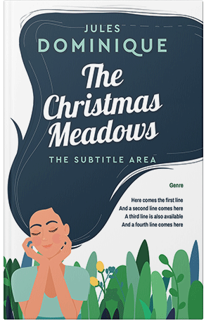 Premade Book Cover Soft Amber