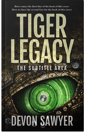 Premade Book Cover Chino