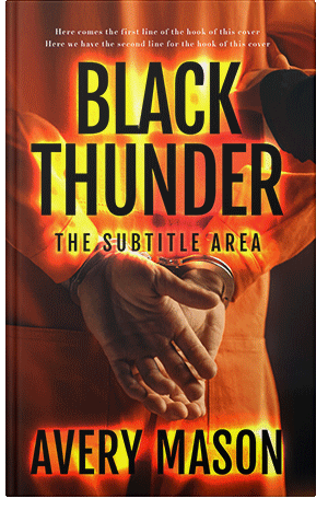 Premade Book Cover Night Rider