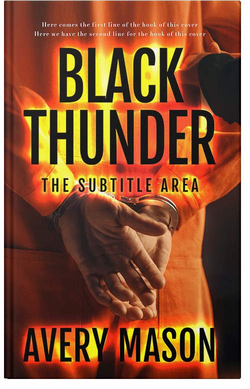 Front view of Premade Mystery & Thriller & Suspense Book Cover - Night Rider