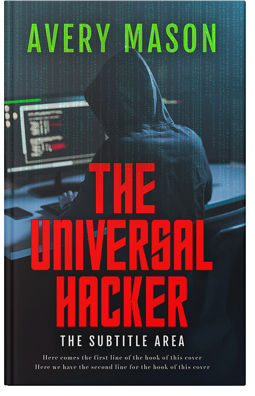 Front view of Premade Mystery & Thriller & Suspense Book Cover - Mirage