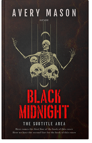 Pre Made Book Cover Night Rider