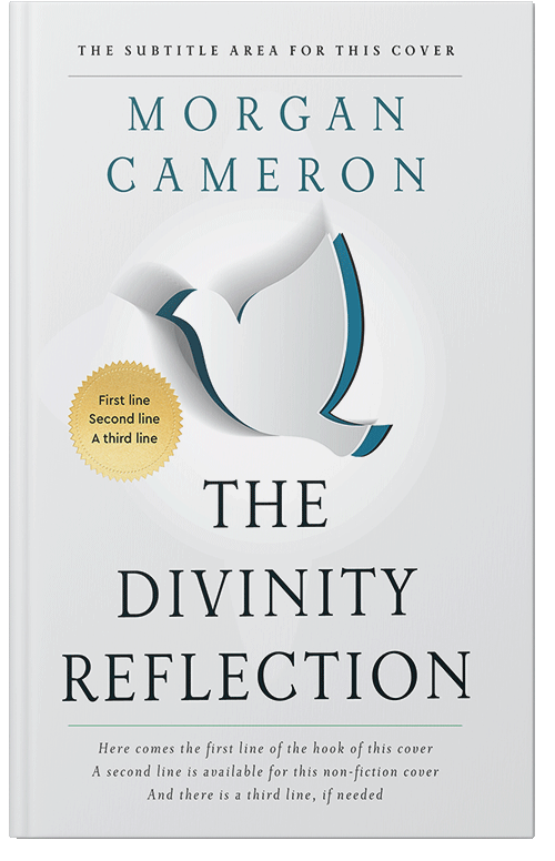 Front view of Premade Religion & Spirituality Book Cover - Gray Nurse