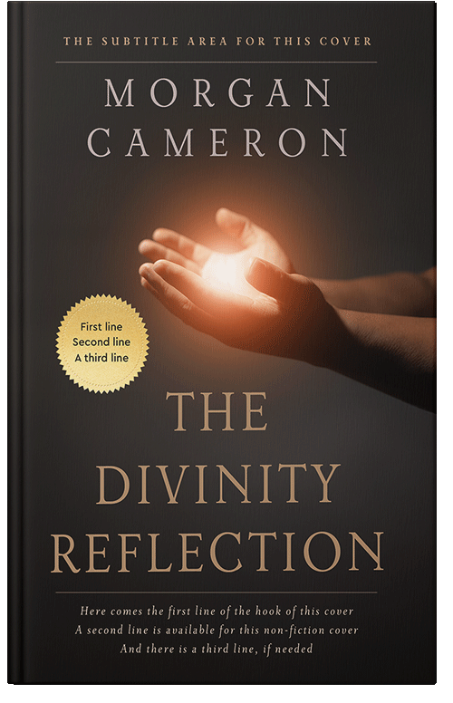 Front view of Premade Religion & Spirituality Book Cover - Zeus