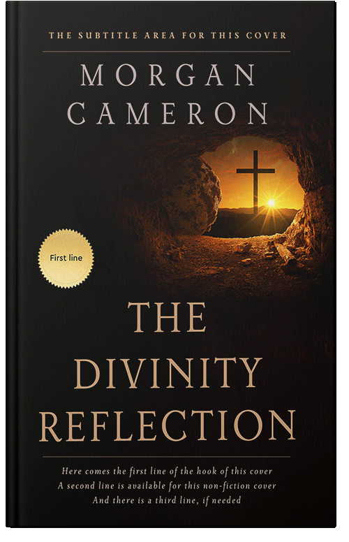 Front view of Premade Religion & Spirituality Book Cover - Tussock