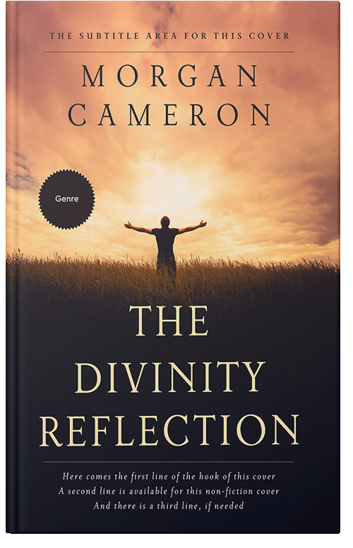 Front view of Premade Religion & Spirituality Book Cover - Thunder