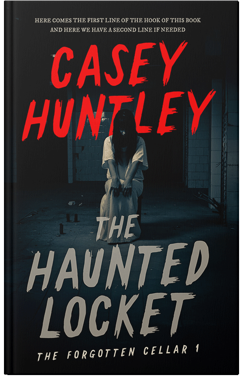 Front view of Premade Horror Book Cover - Fuzzy Wuzzy Brown