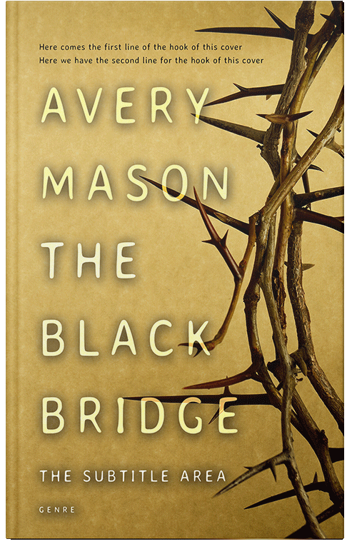 Front view of Premade Religion & Spirituality Book Cover - Sundance