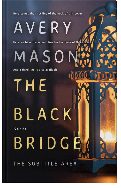 Front view of Premade Religion & Spirituality Book Cover - Baltic Sea