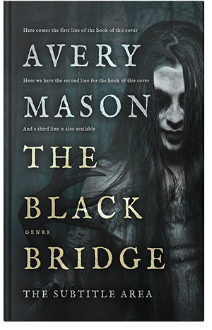 Pre Made Book Cover Outer Space