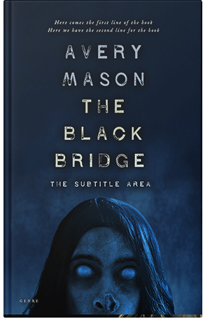 Pre Made Book Cover Black Pearl