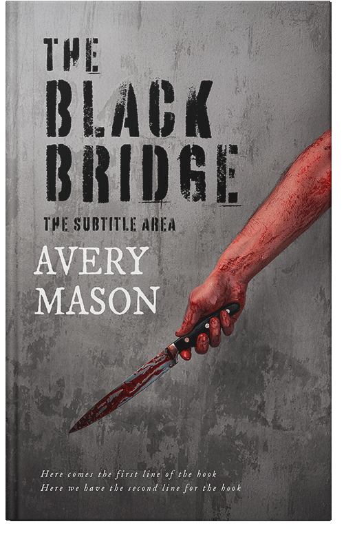 Front view of Premade Mystery & Thriller & Suspense Book Cover - Boulder