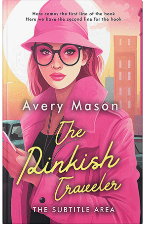 Premade Book Cover Cranberry