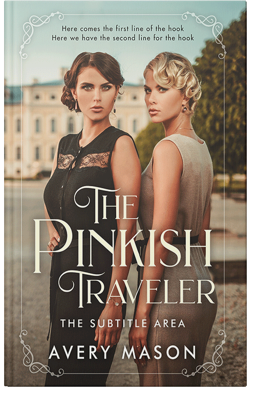 Front view of Premade Royal Romance Book Cover - Sandrift